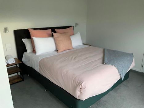 Very fresh bed sheets almost looked ironed